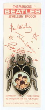 "The Fabulous Beatles Jewellery Brooch"