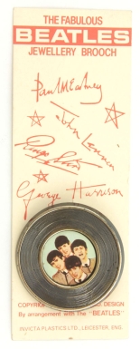 "The Fabulous Beatles Jewellery Brooch"