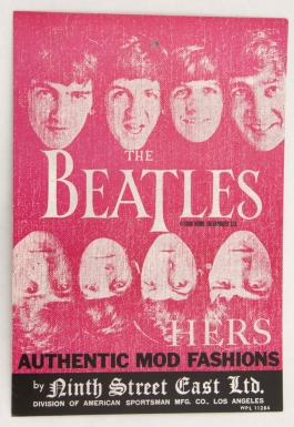 "The Beatles—Authentic Mod Fashions—Hers"