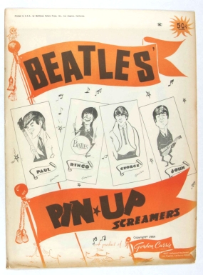 "Beatles Pin-Up Screamers"