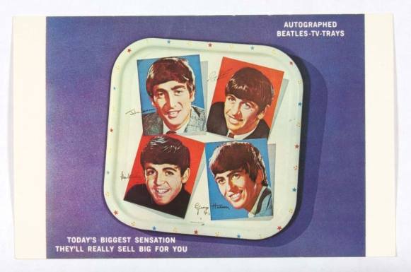 "Autographed Beatles TV Tray"