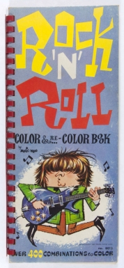 "Rock 'n' Roll Color & Re-Color Book"