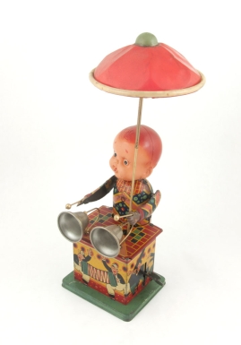 Boy Playing Bells