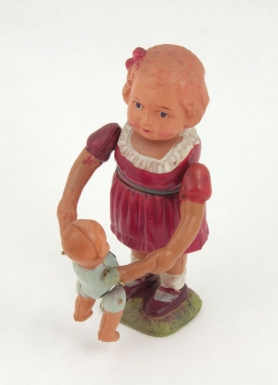 Girl Dancing with Baby