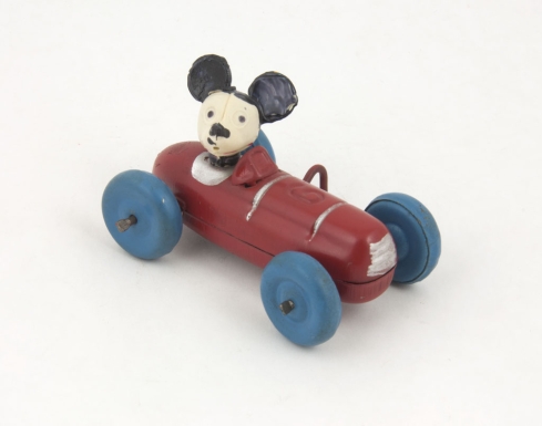 Mickey Mouse Driving Car