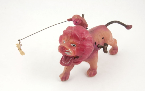Monkey Riding Lion