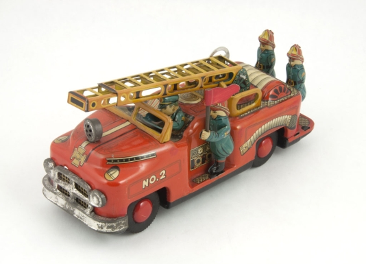 "Flag Fire Engine"