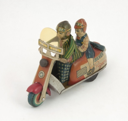 "Pigeon Scooter—Silver Pigeon"