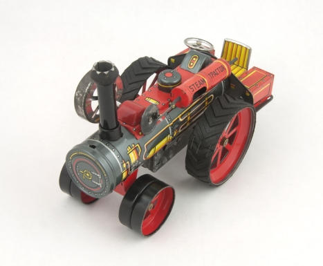 "Steam Roller—Old Timer Tractor"