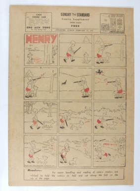 "Sunday Standard Comics Supplement—15 February 1953"
