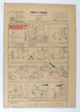 "Sunday Standard Comics Supplement—22 February 1953"