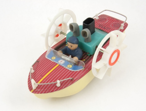 "Wheel-Driving Boat"