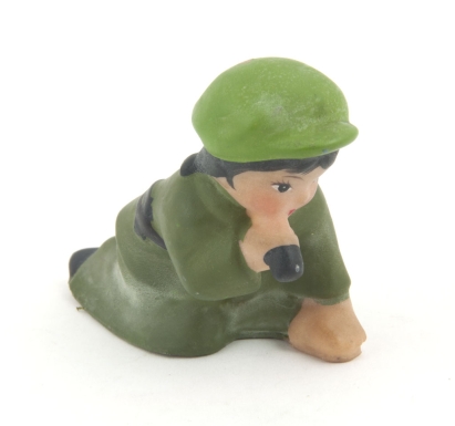 Communist Girl with Grenade
