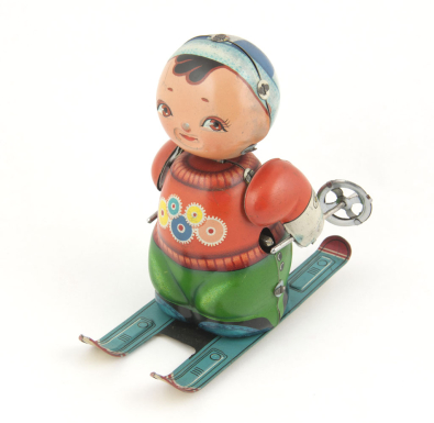 "Skiing Doll—No. 1"