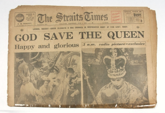 "The Straits Times—3 June 1953"
