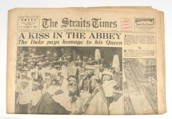 "The Straits Times—5 June 1953"