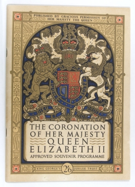 "The Coronation of Her Majesty Queen Elizabeth II—Approved Souvenir Programme"