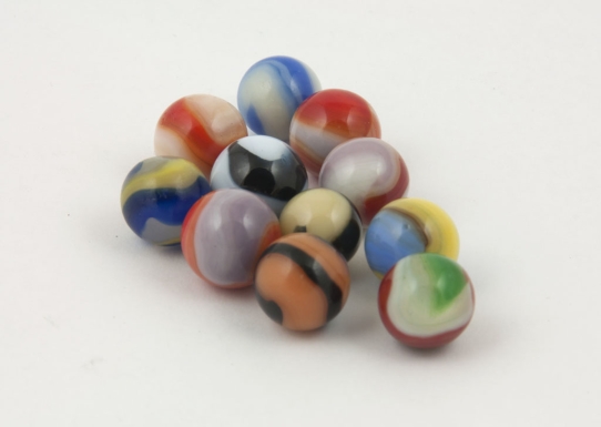 11 Corkscrew Marbles