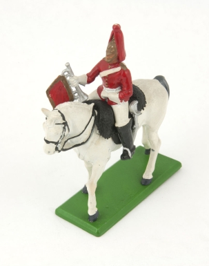 Guardsman on Horse with Trumpet