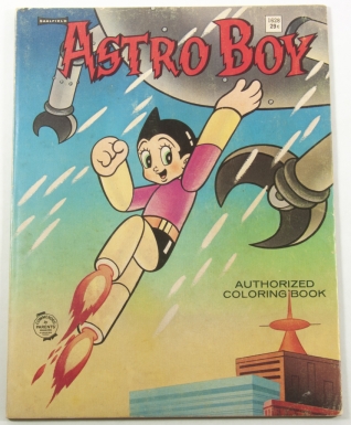 "Astro Boy—Authorized Coloring Book"