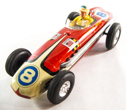 "Champion Racer with Magic Motor"
