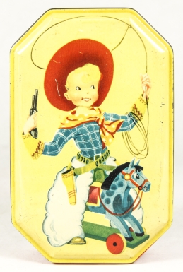 Boy On Toy Horse