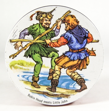 "Robin Hood Meets Little John"