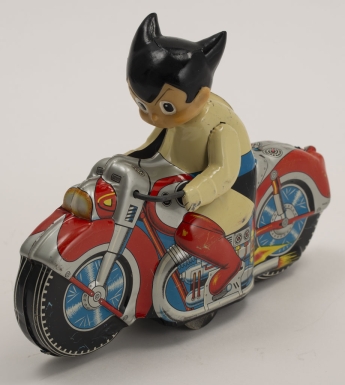 Astro Boy on Motorcycle