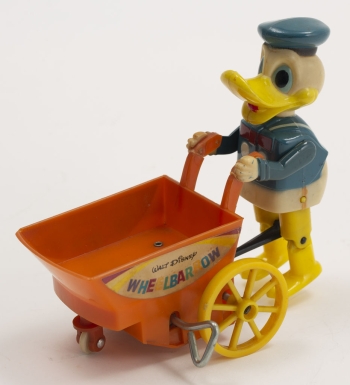 "Walt Disney Characters Wheel Barrow [sic]"