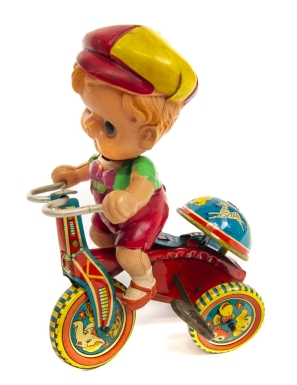Boy on Tricycle