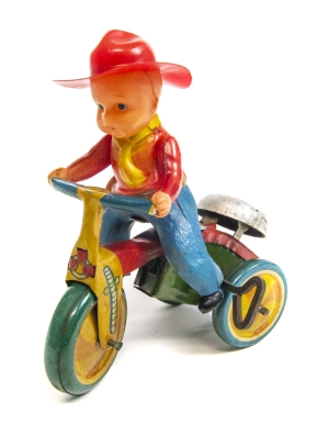 Cowboy on Tricycle