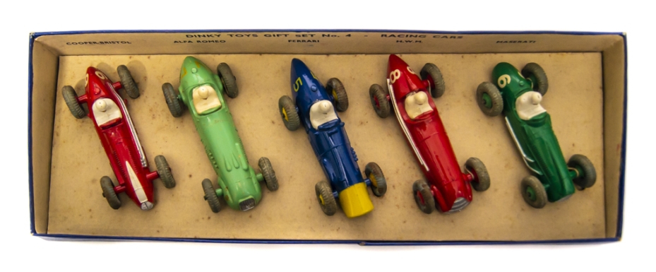"Dinky Toys Gift Set No. 4—Racing Cars"