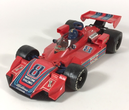 "Smoking F-1 Racing Car (Martini-Brabham)"