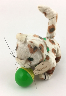 "Kitty Playing Ball"