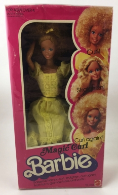 "Magic Curl Barbie"