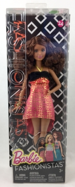 "Crazy For Coral—Barbie Fashionistas 24—Petite"