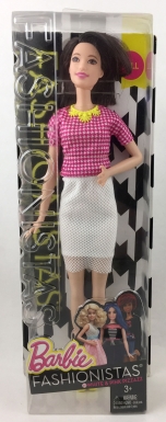 "White & Pink Pizzazz—Barbie Fashionistas 30—Tall"