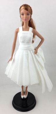 Barbie in Toilet Paper Dress