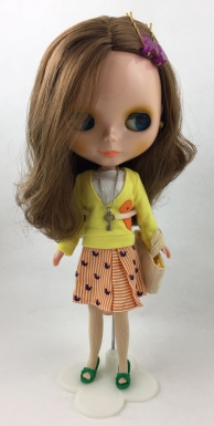 Blythe Doll with Key Necklace