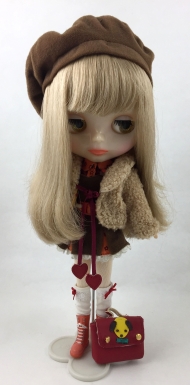 Blythe Doll with Beret