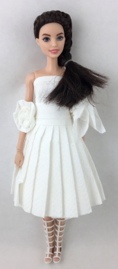 Barbie in Toilet Paper Dress
