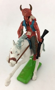 Mounted Native American Warrior