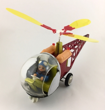 "Helicopter with Flexible Monorail"