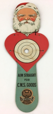 "Aim Straight for C.W.S. Goods"