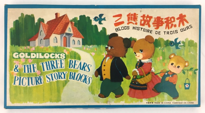 "Goldilocks & The Three Bears Picture Story Blocks"