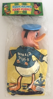 "Donald Duck—Squeaking Hand Puppet"