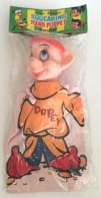 "Dopey—Squeaking Hand Puppet"