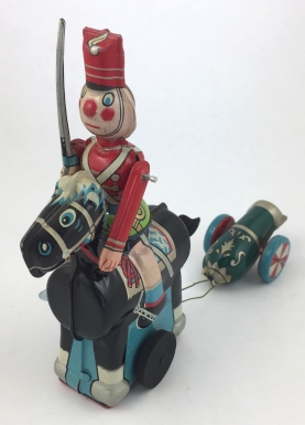 "Mounted Cavalryman with Cannon"