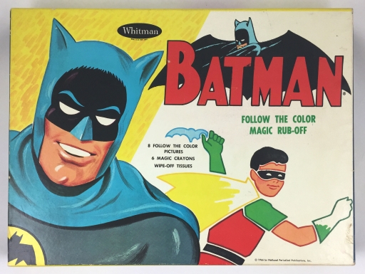 "Batman—Follow the Color—Magic Rub-Off"