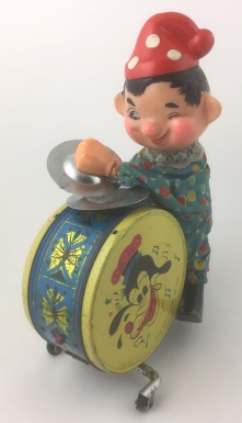 "Drumming Clown—Clown Battant du Tambour"